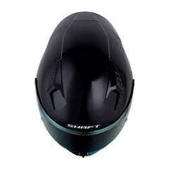 Casco Shaft 526Sp Evo Solid V2 Negro Holografico Dorado Visor Iridium Dorado