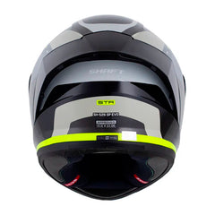 Casco Shaft 526Sp Evo Str Negro Amarillo Neon Visor Smoke