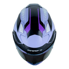 Casco Shaft 556 Taipan Retrofrex Morado Claro Visor Revo Morado