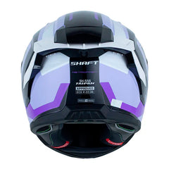 Casco Shaft 556 Taipan Retrofrex Morado Claro Visor Revo Morado