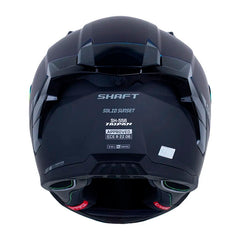 Casco Shaft 556 Taipan Solid Sunset Camaleon Gris Visor Revo Rojo