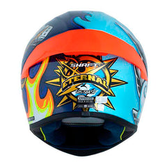 Casco Shaft 584 Sp Eternal Azul Oscuro Azul Visor Iridium Azul