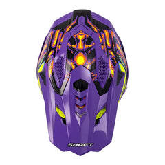 Casco Shaft Mx60 Sobek Negro Morado