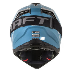 Casco Shaft Mx60 Solid Azul Oscuro Silver
