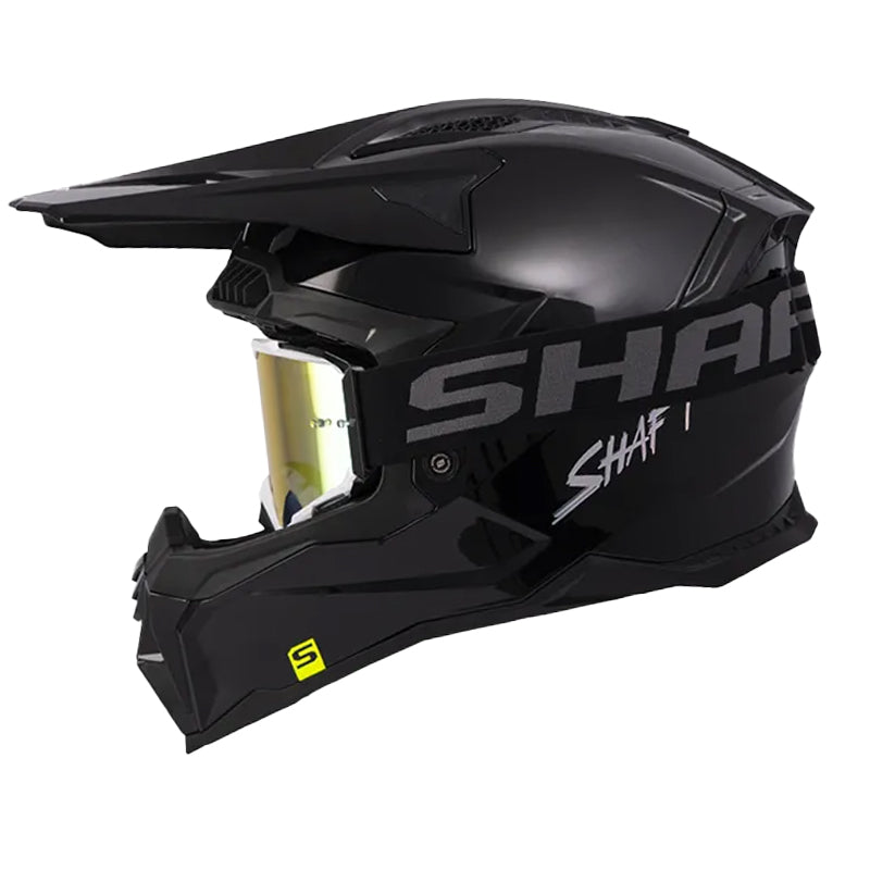 Casco Shaft Mx60 Solid Negro Silver