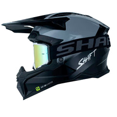 Casco Shaft Mx60 Solid Sunset Gris Holografico Silver