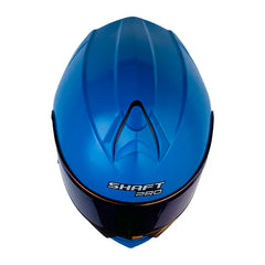 Casco Shaft Pro 4000Dv Evo Solid Azul Oscuro Azul Visor Iridium Azul