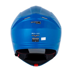 Casco Shaft Pro 4000Dv Evo Solid Azul Oscuro Azul Visor Iridium Azul