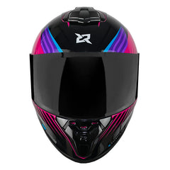 Casco X-Sports M75 Hoxa Negro Morado