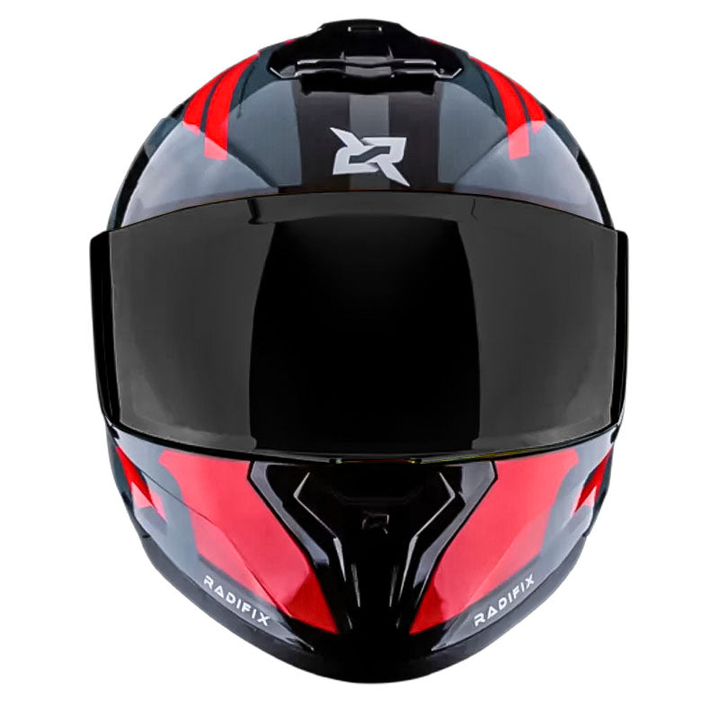 Casco X-Sports M75 Radifix Gris Rojo