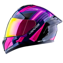 Casco X-Sports M75 Radifix Rosado Morado