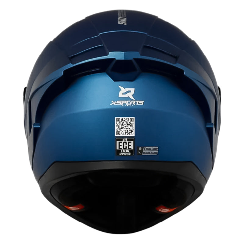 Casco X-Sports M75 Solid Azul