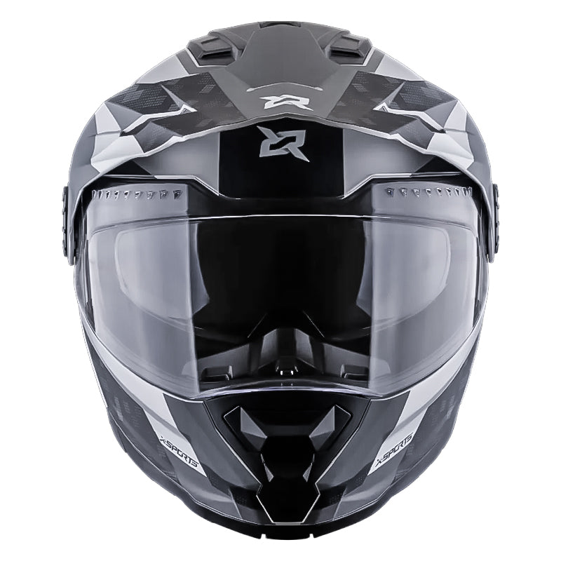 Casco Xsports 165 Amptop Gris Negro