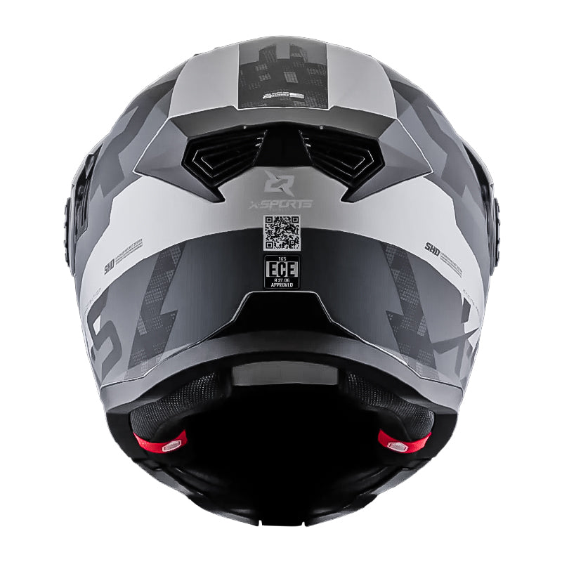 Casco Xsports 165 Amptop Gris Negro