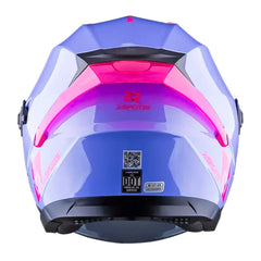 Casco Xsports 705 Morado Visor Smoke