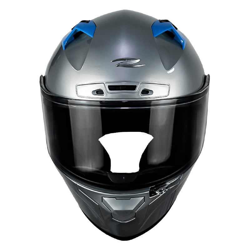 Casco Zeus 826 Titanio Azul