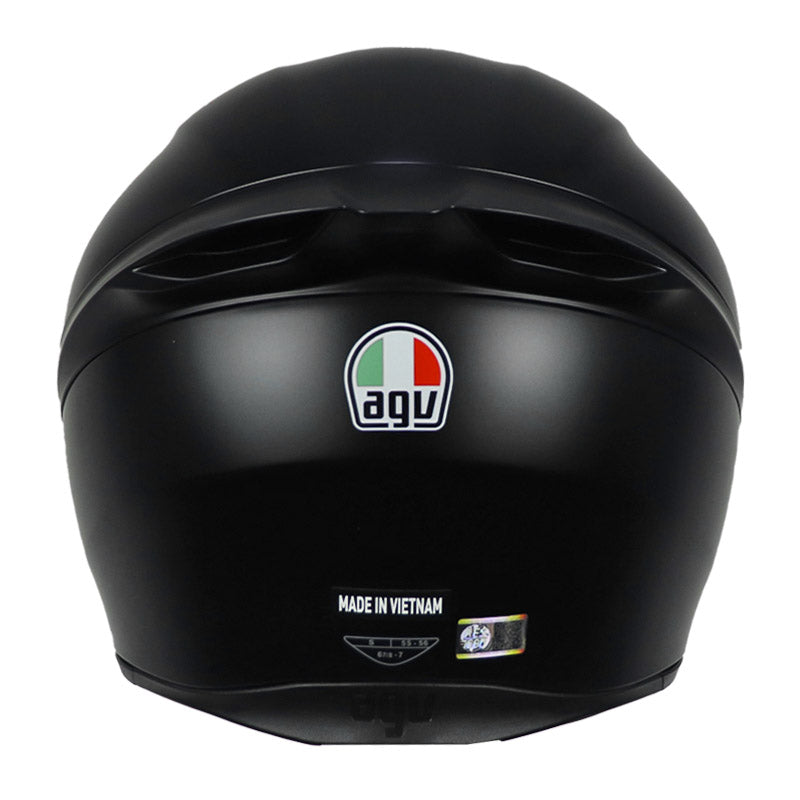 Casco Agv K-1s Mono Solid Negro