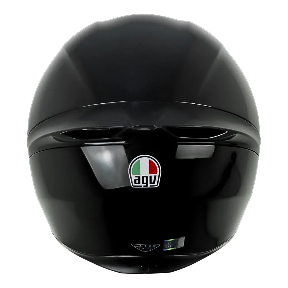 Casco Agv K-1s Mono Solid Negro