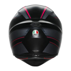 Casco Agv K1-S Multisling_063 Negro Rosado