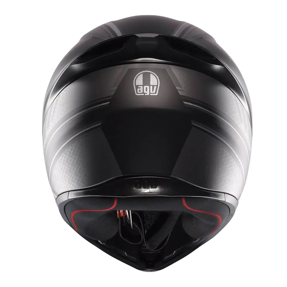 Casco Agv K1-S Multisling_063 Negro Gris