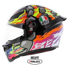 Casco Agv K1-s Bezzecchi_2023 Negro Fullcolor
