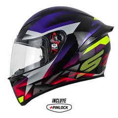 Casco Agv K1-s Multifastlap (06) Morado Rosado