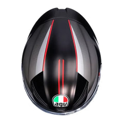 Casco Agv K1s Multi Lap (034) Negro Gris
