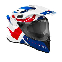 Casco Airoh Commander 2 Reveal Azul Rojo