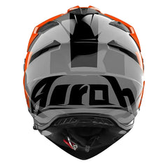 Casco Airoh Dual Bandit Tune Naranja Gris