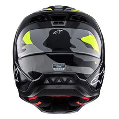 Casco Alpinestars S-m5 Rover 2 Gris Amarillo Brillo