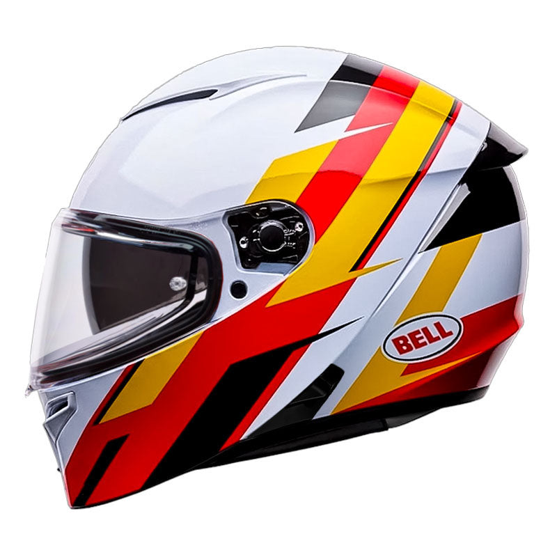 Casco Bell Lithium Nova Blanco Rojo
