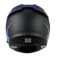 Casco Bell Lithium Passion Negro Morado