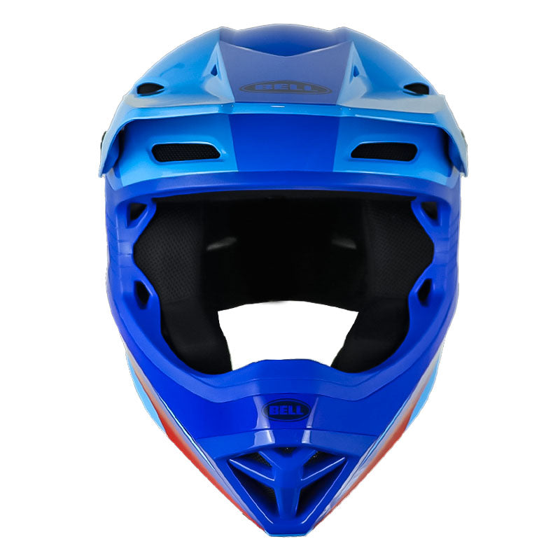 Casco Bell Mx-10 Aviator Azul Rojo