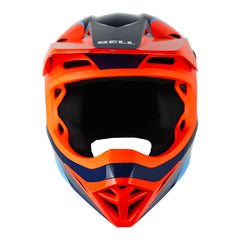 Casco Bell Mx-10 Wave Naranja Azul