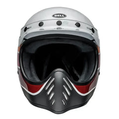 Casco Bell Sdlbk Moto-3 Blanco Negro