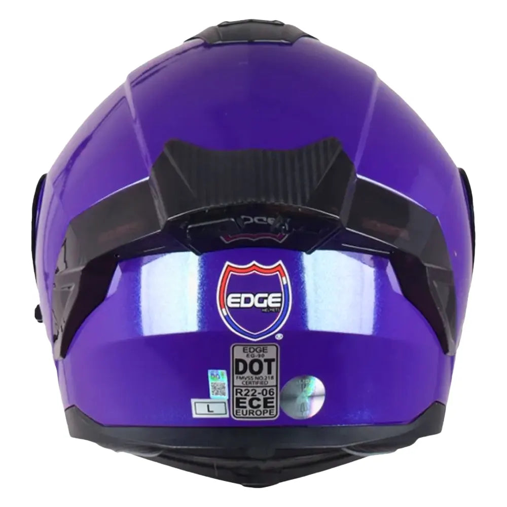 Casco Edge Boston Solid Morado