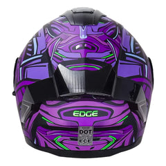 Casco Edge Boston Steelix Morado