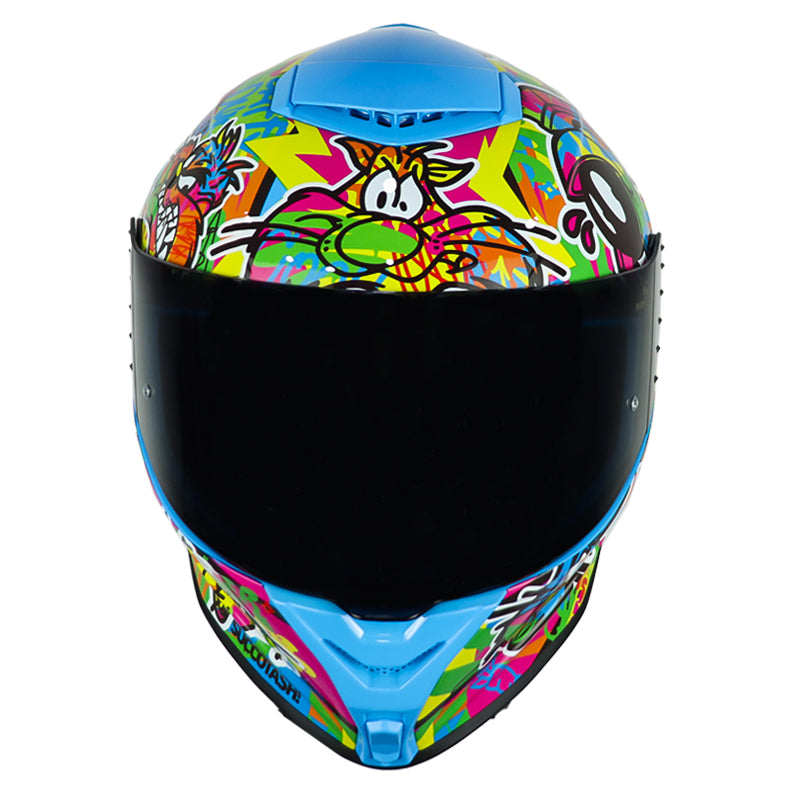 Casco Edge Shanghai Looney Tunes Neon