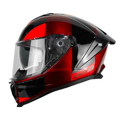 Casco Givi 50.3 Vision Negro Rojo Oscuro