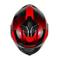 Casco Givi 50.3 Vision Negro Rojo Oscuro