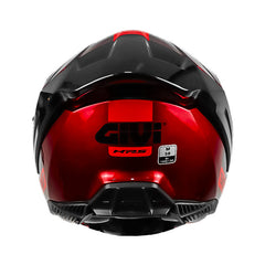 Casco Givi 50.3 Vision Negro Rojo Oscuro