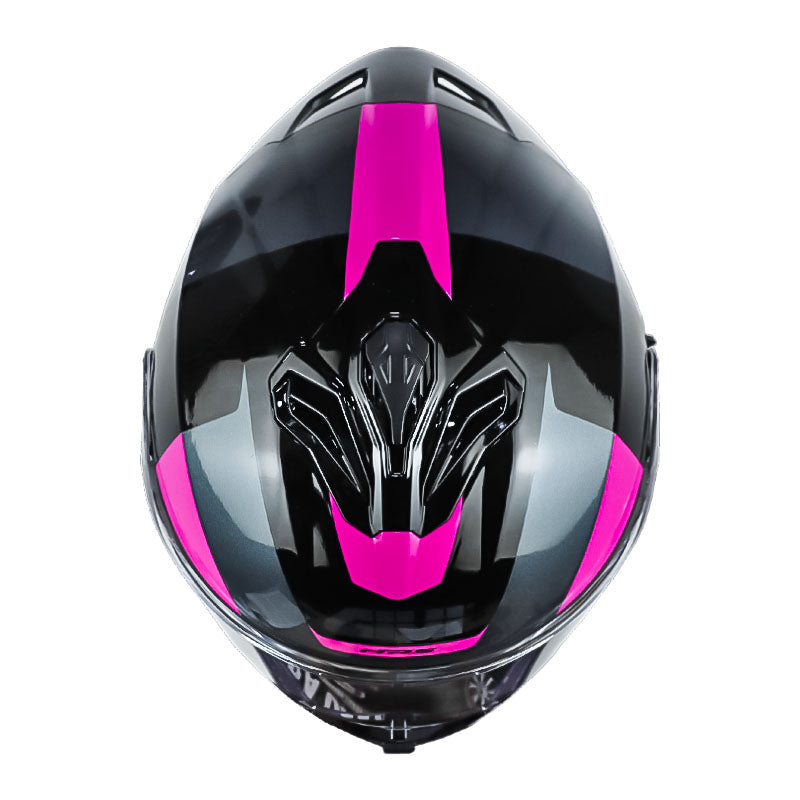Casco Givi 50.3 Vision Negro Titanio Fucsia