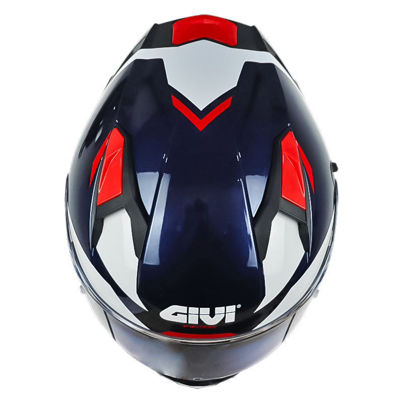 Casco Givi H50x Graphic Mask Azul Blanco Rojo