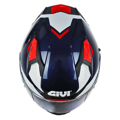 Casco Givi H50x Graphic Mask Azul Blanco Rojo