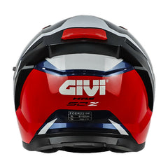 Casco Givi H50x Graphic Mask Azul Blanco Rojo