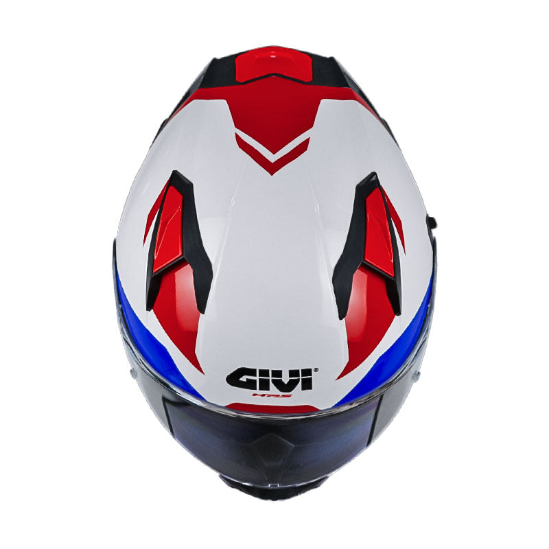 Casco Givi H50x Graphic Mask Blanco Azul Rojo