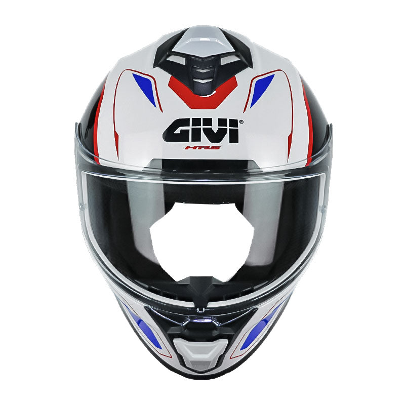 Casco Givi H50x Stunt Blanco Azul Negro Rojo
