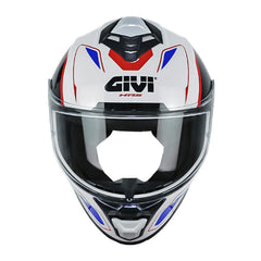 Casco Givi H50x Stunt Blanco Azul Negro Rojo