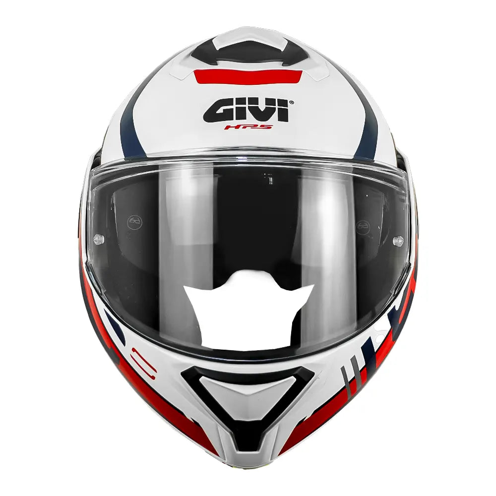 Casco Givi X30 Pulsar Blanco Azul Rojo Brillante