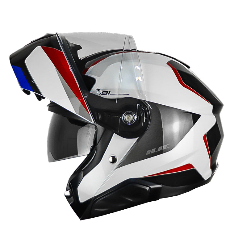 Casco Hjc 191 Felio Mc21 Azul Rojo